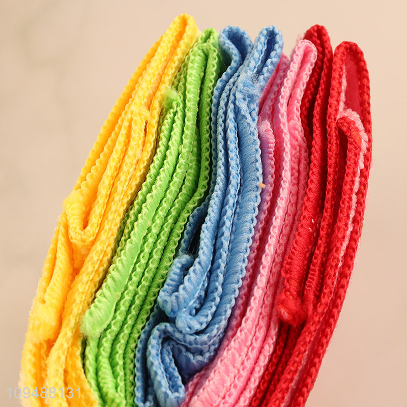 Top quality multicolor cleaning cloth cleaning towel