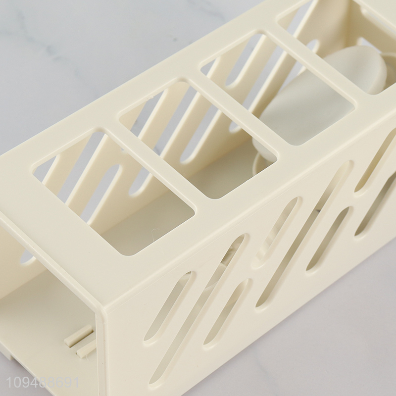 New product suction hair curler storage rack for bathroom