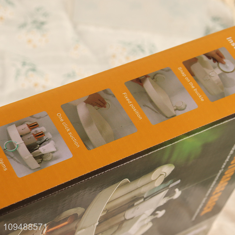 Hot sale suction triangle storage rack for bathroom
