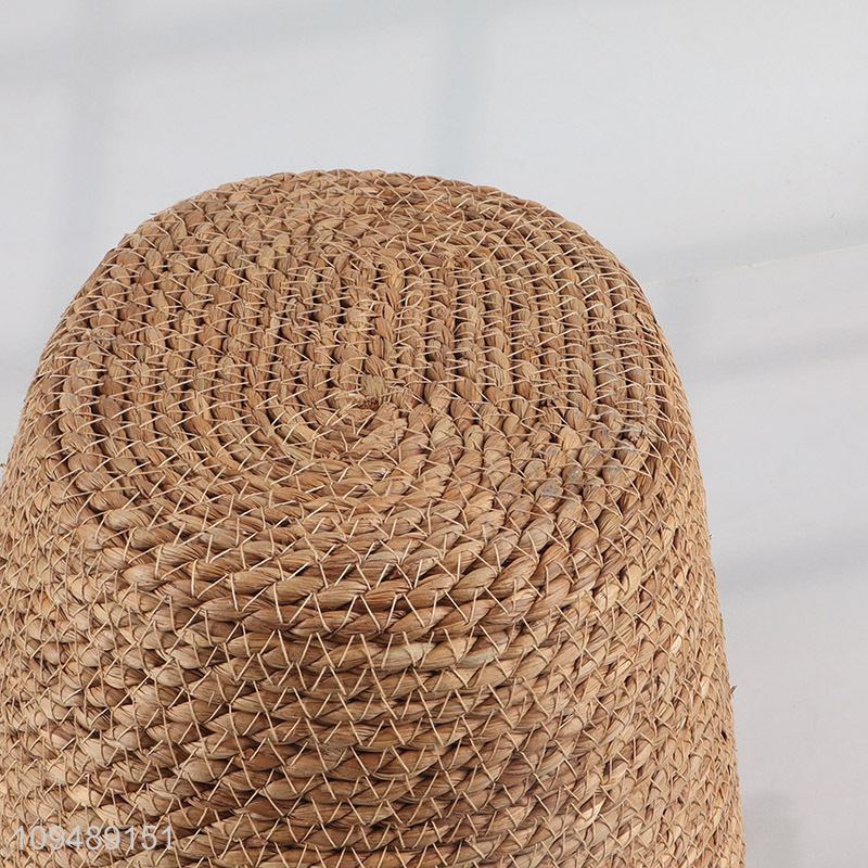 China wholesale large capacity seagrass storage basket