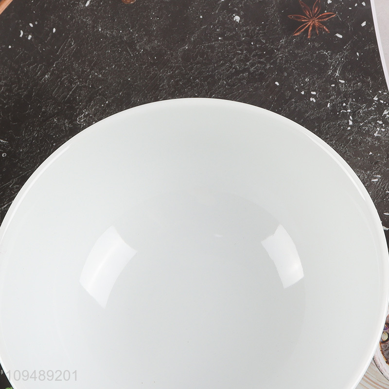 Top quality white ceramic tableware bowl for sale