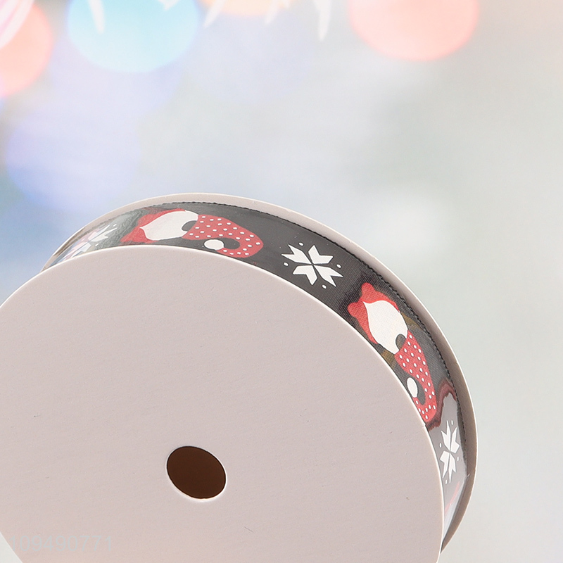 Top products printed polyester gift wrapping ribbon