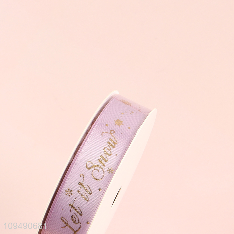 New style polyester gift packaging ribbon wrapping ribbon