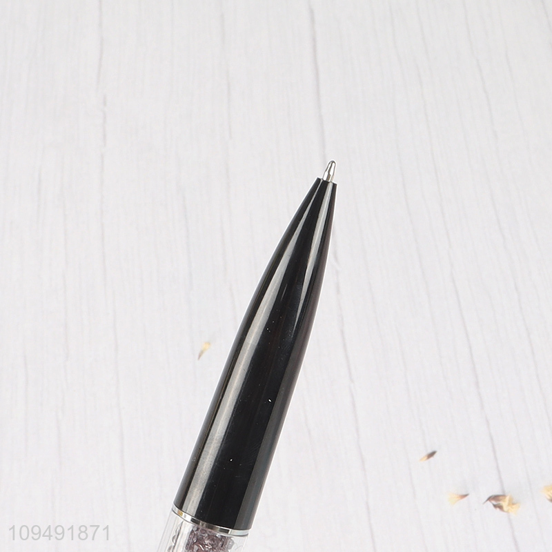 Low price black bat students ballpoint pen