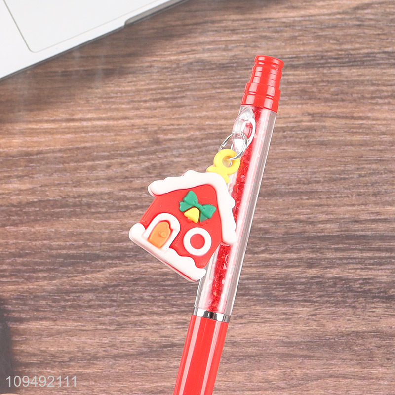 Best quality christmas series retractable ballpoint pen