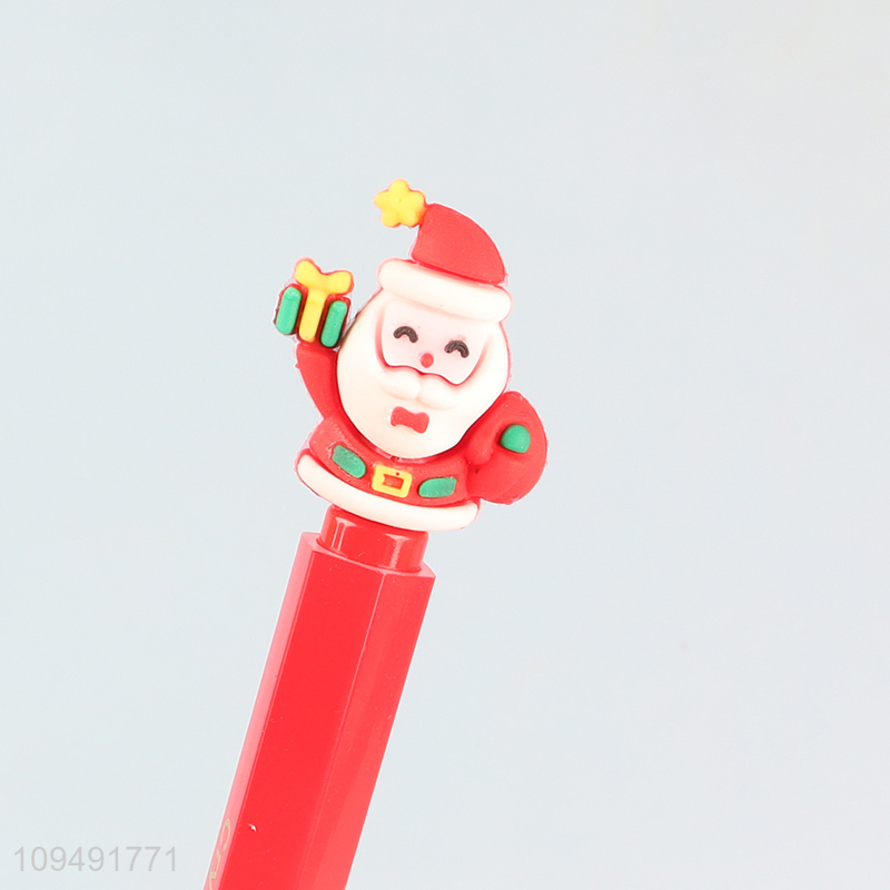 Hot sale christmas series retractable ballpoint pen
