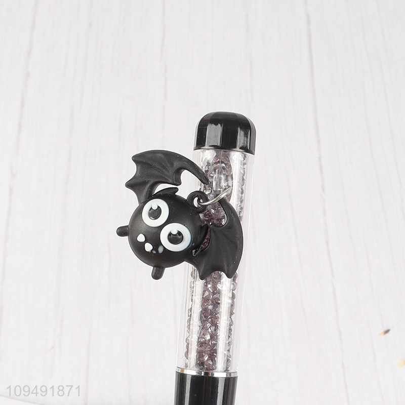 Low price black bat students ballpoint pen