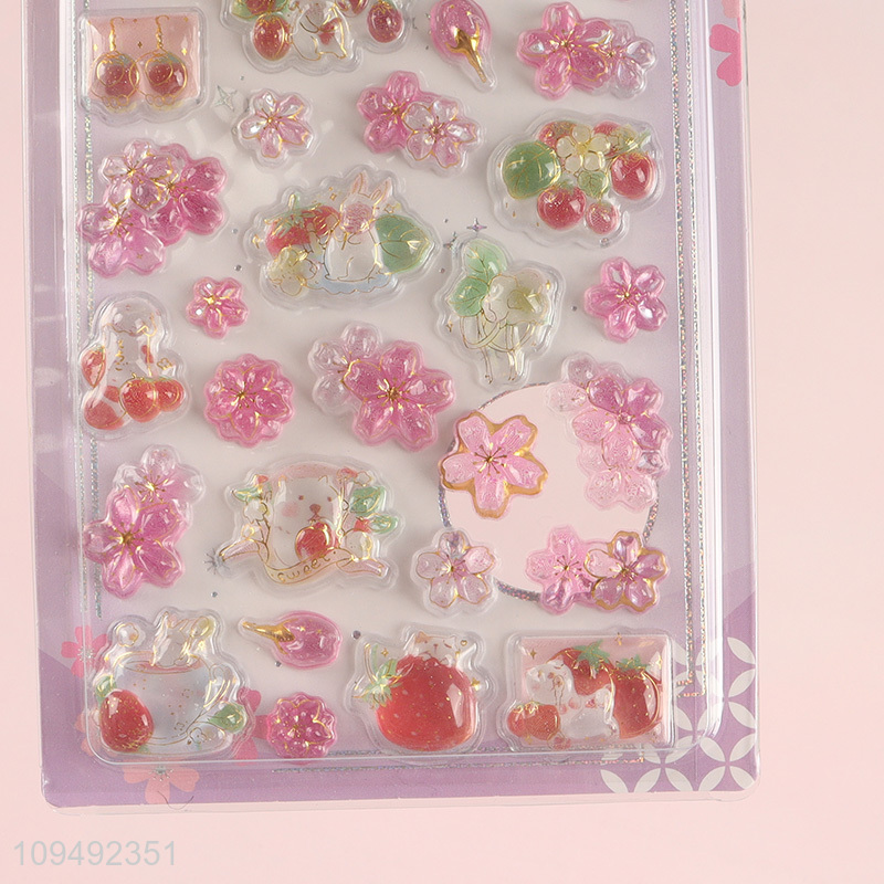 New arrival pvc 3d decorative stickers for sale