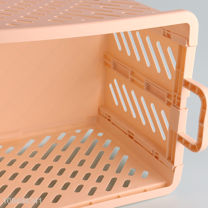 Low price household laundry basket storage basket