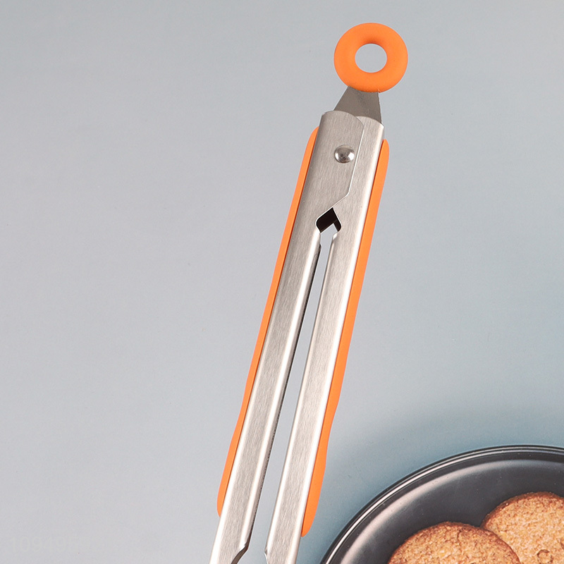 China wholesale stainless steel food tongs food clips