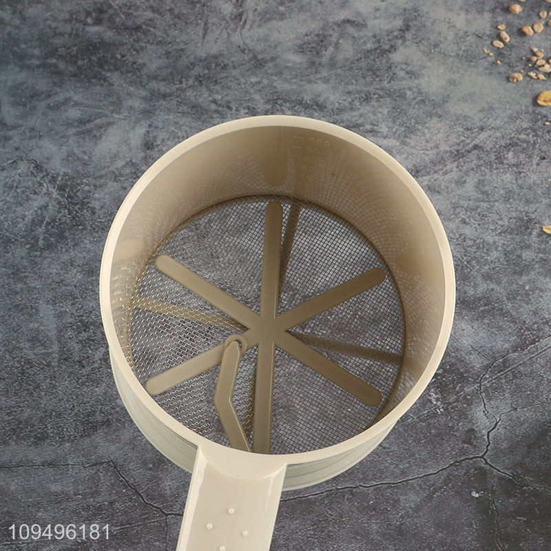 New arrival handheld semi-automatic flour sifter
