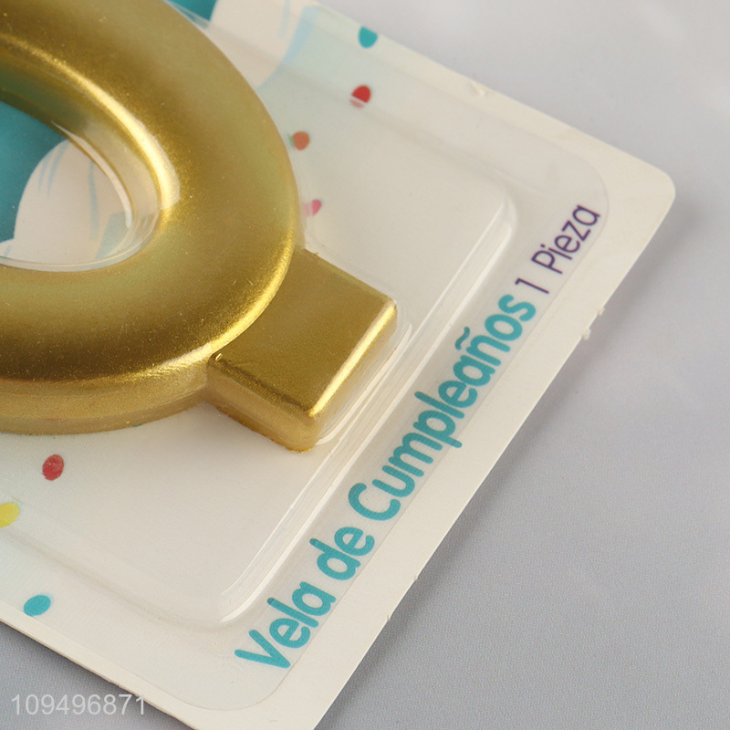 Good sale number shaped candle for party supplies