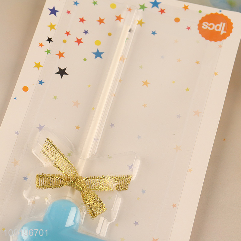 China wholesale birthday candle number candle for decoration