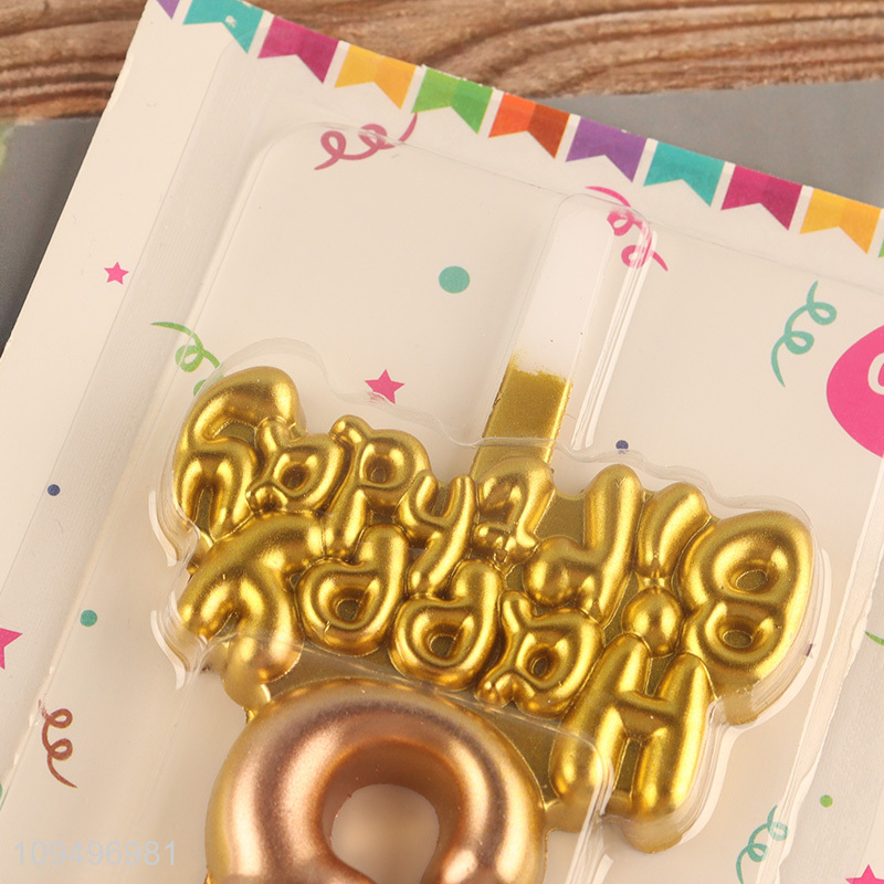 Best quality decorative digit candle for birthday party