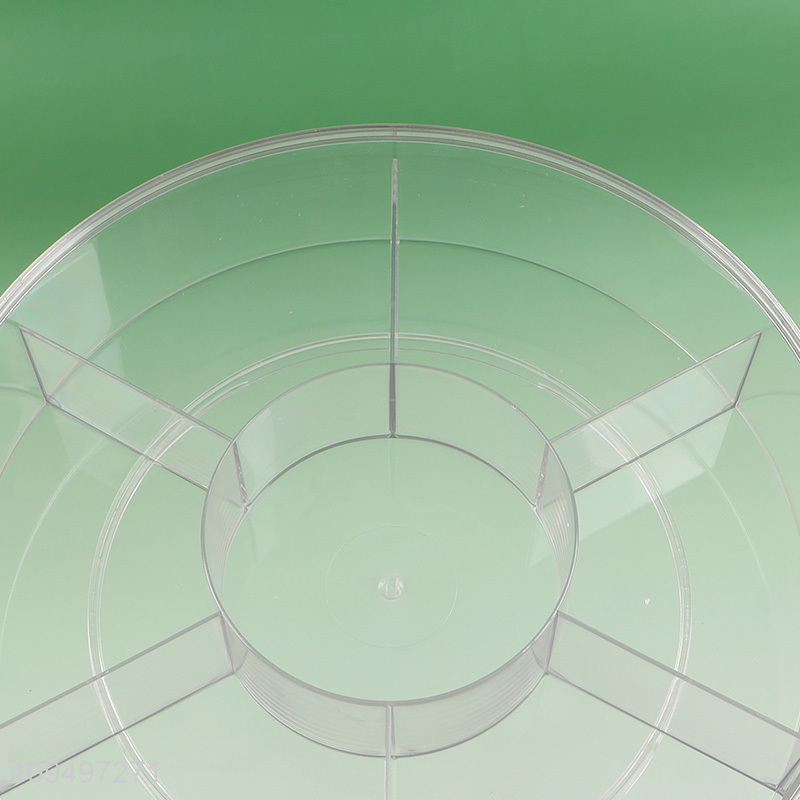 Good price round household clear storage candy box