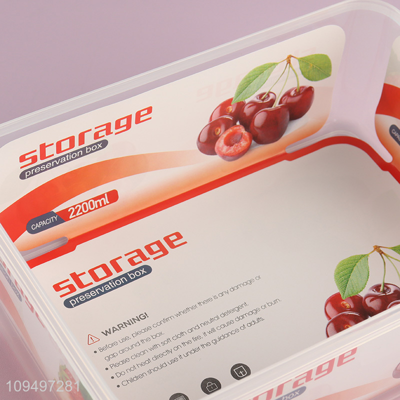 Hot sale clear food container preservation box
