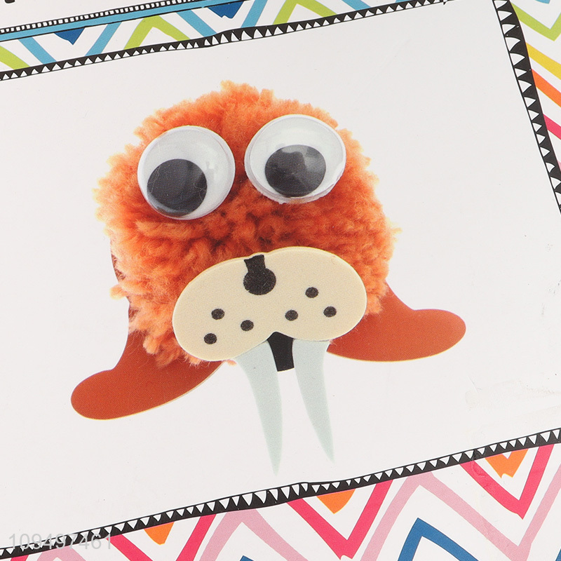 China wholesale cute diy pom pom kit toys