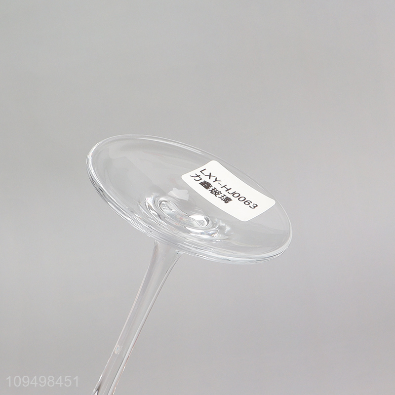 Best selling glass clear champagne cup wine glasses