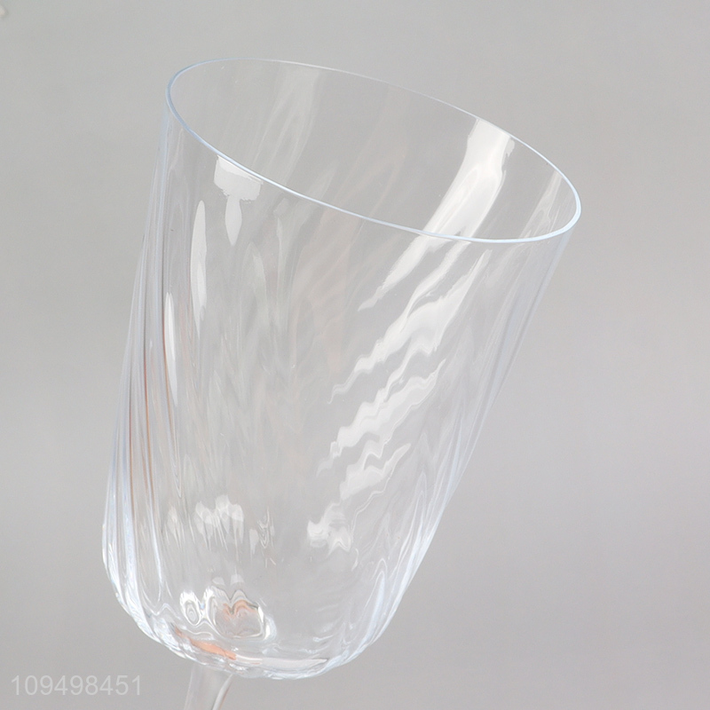 Best selling glass clear champagne cup wine glasses