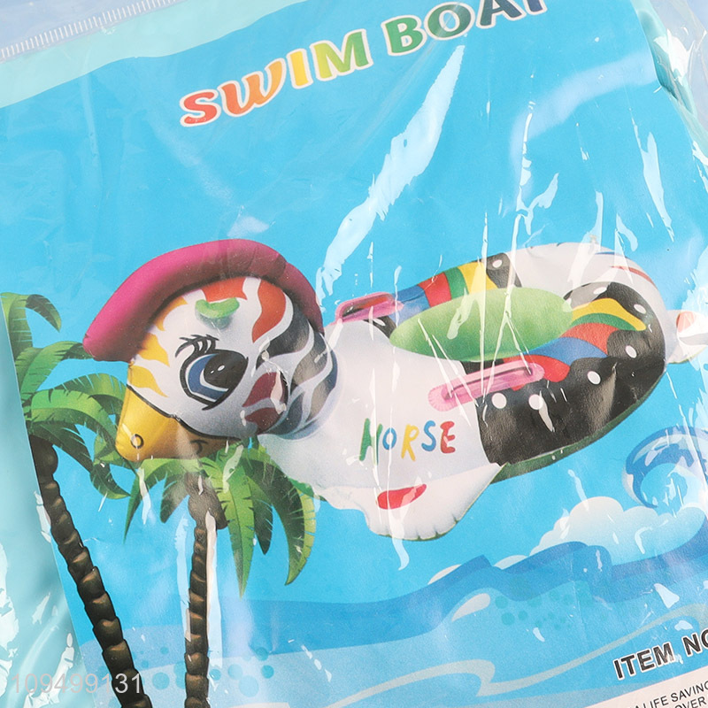 Top sale children safety inflatable swimming boat