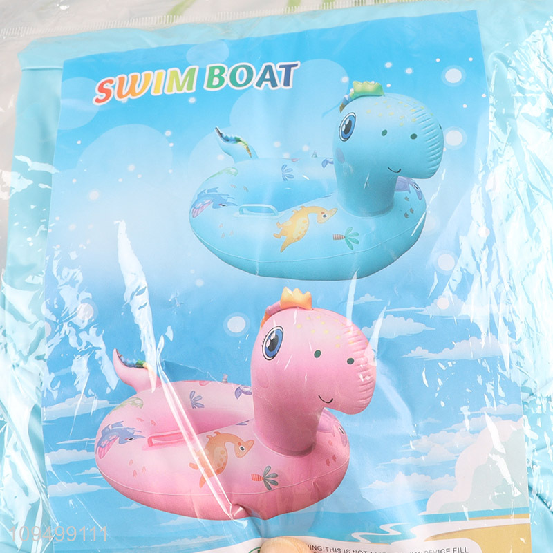 Top selling cartoon kids inflatable seat float