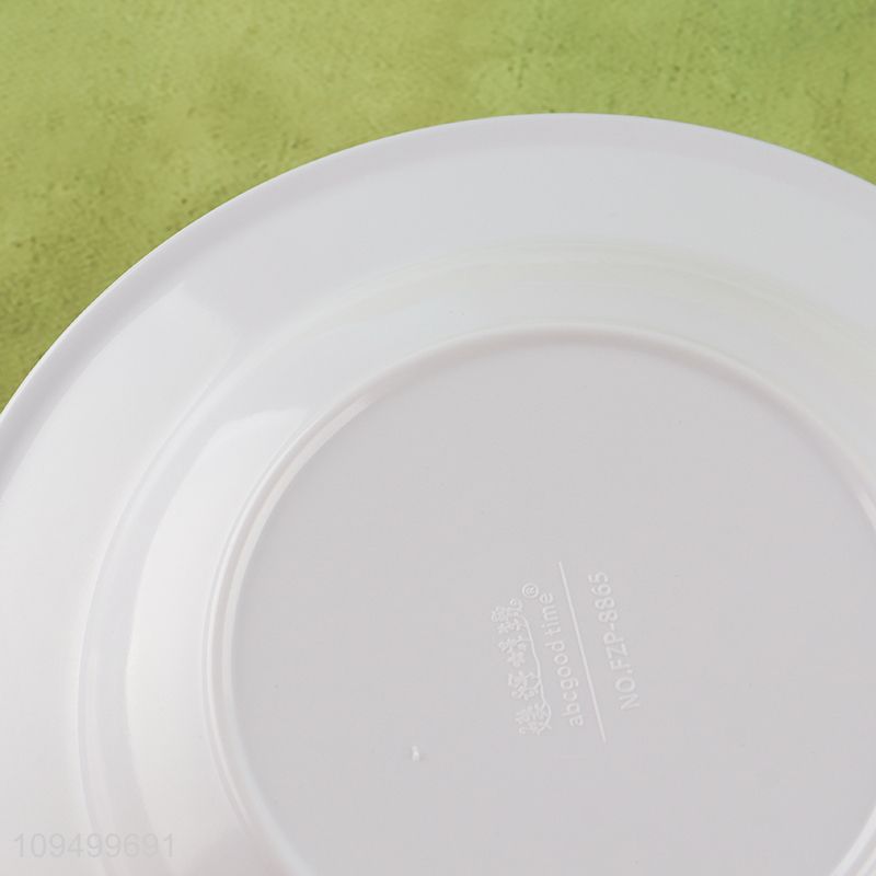 Good price melamine plate deep soup plate