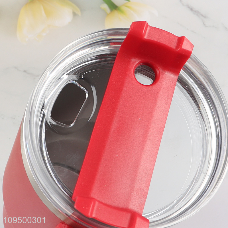 Top selling stainless steel insulated vacuum cup with handle