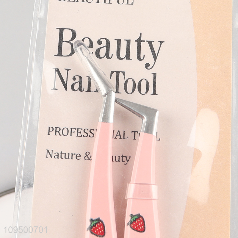 Low price eyelash extension tweezers set