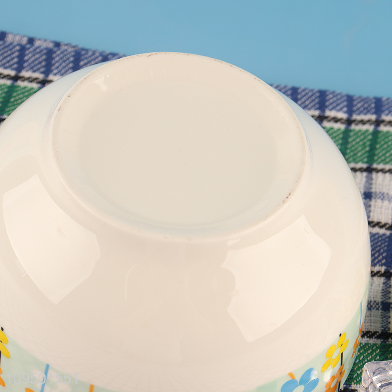 Factory direct sale round tableware bowl ceramic bowl