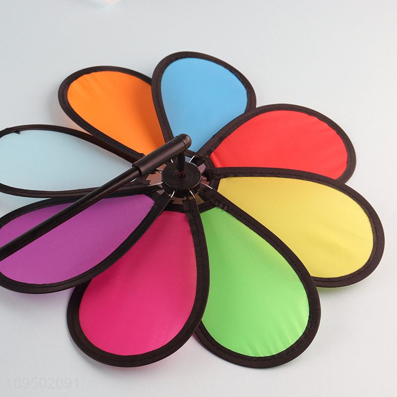 China supplier 8pcs cloth windmill for kids
