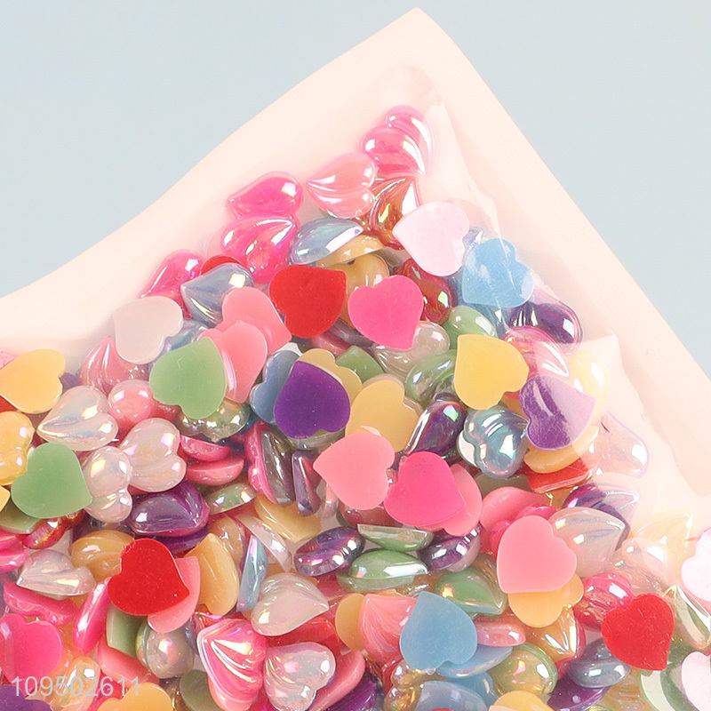 New style heart shape diy sequins sticker