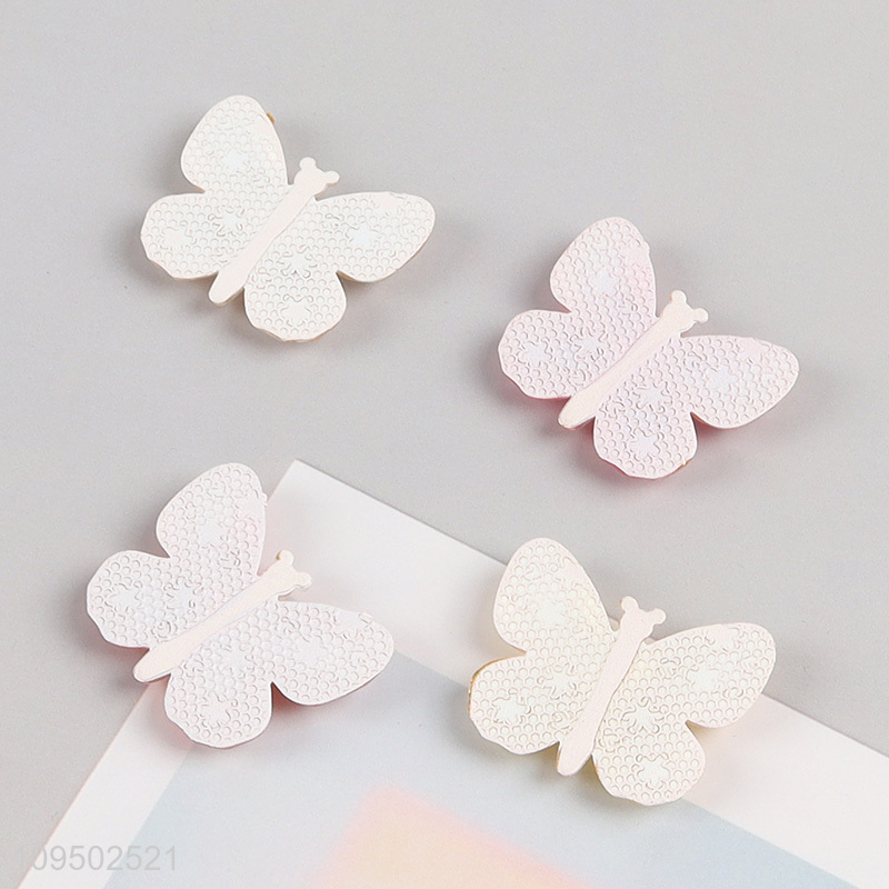 Factory price butterfly shape diy patch sticker toy