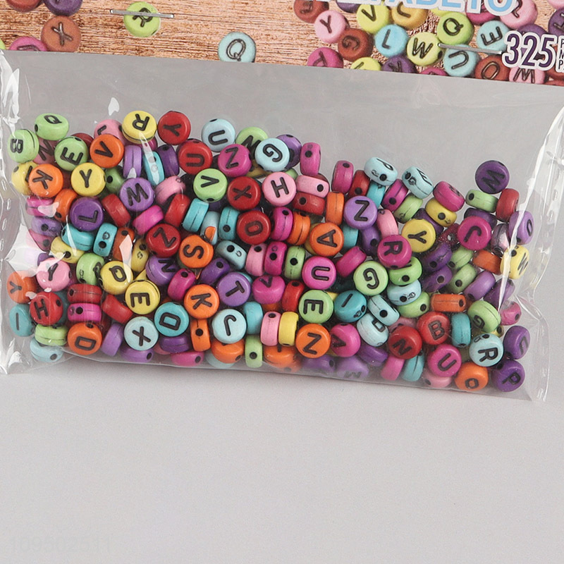 Good sale diy alphabet beads toy for jewelry
