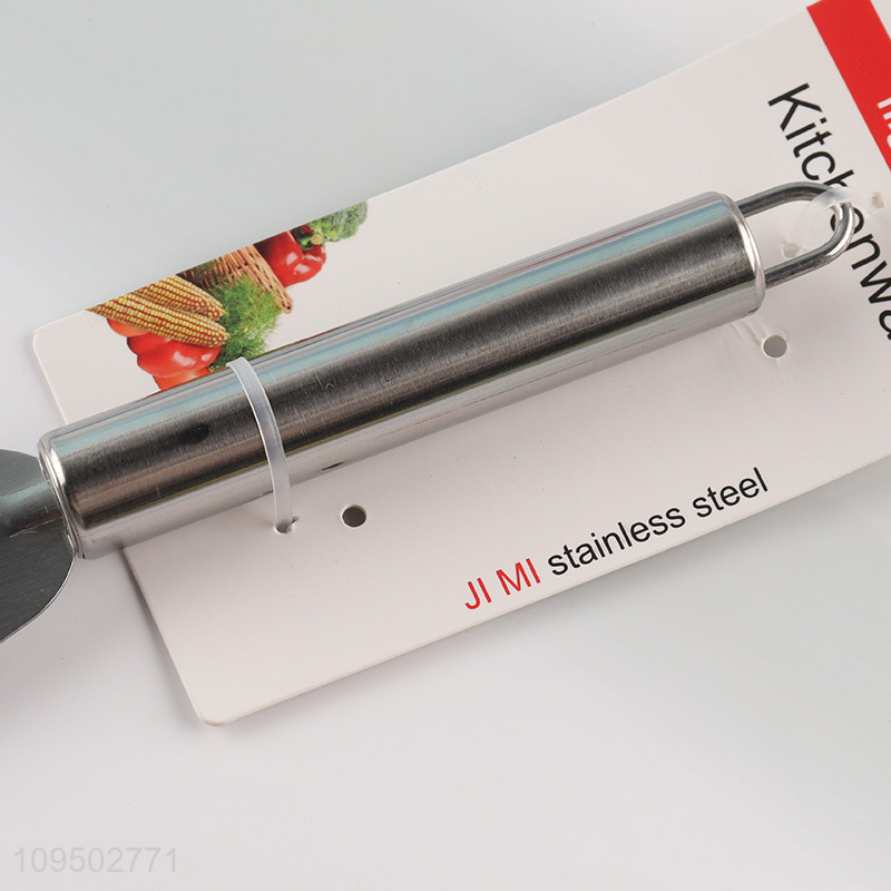 Top selling stainless steel slotted spatula cooking spatula