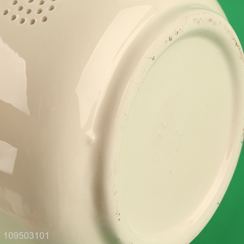 Good selling home decor ceramic candle holder candle lantern