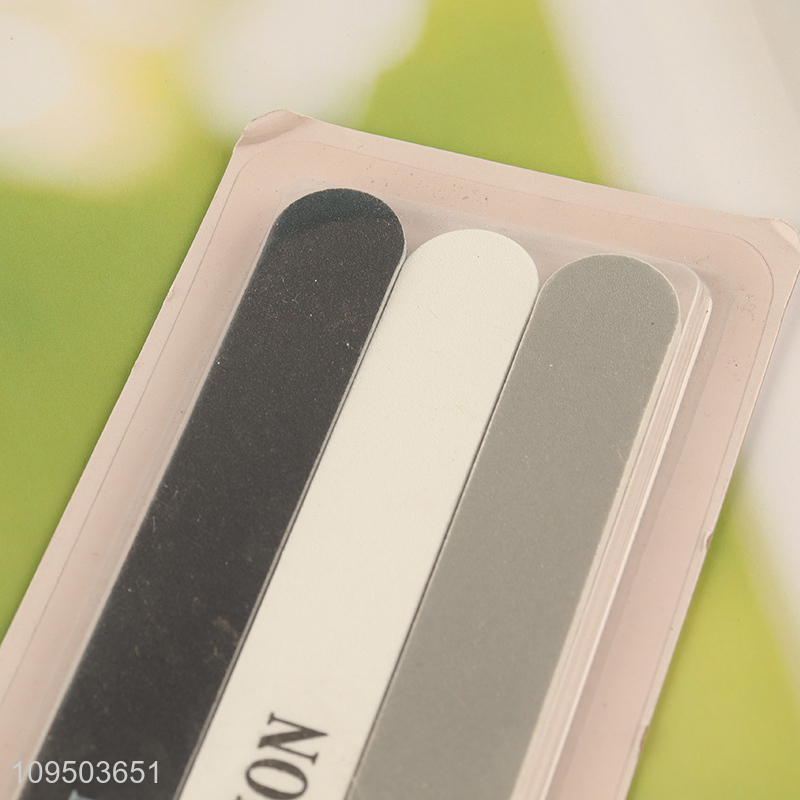 New arrival 3pcs manicure tool nail file