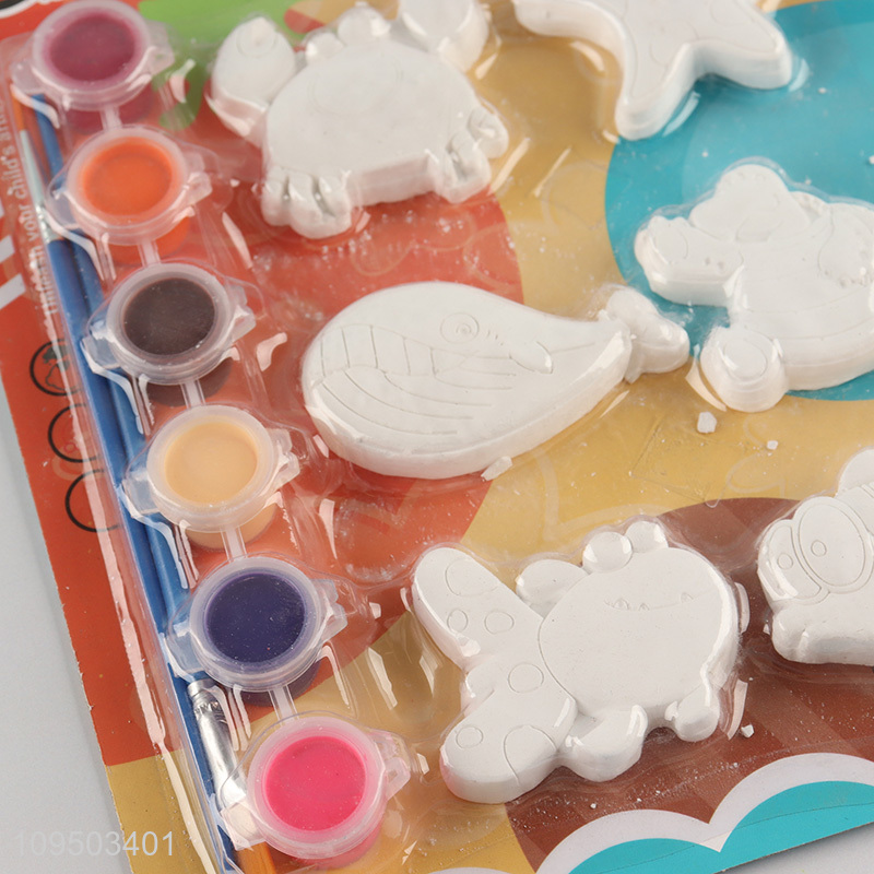 Hot products 9pcs diy plaster painting kit