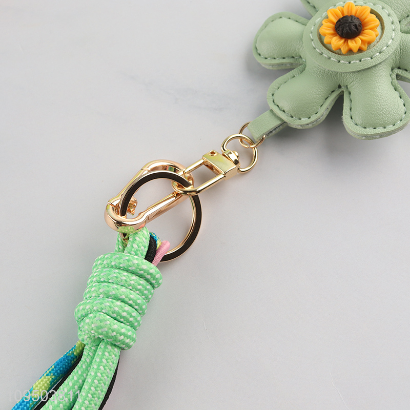 China products flower pendant key chain key rings