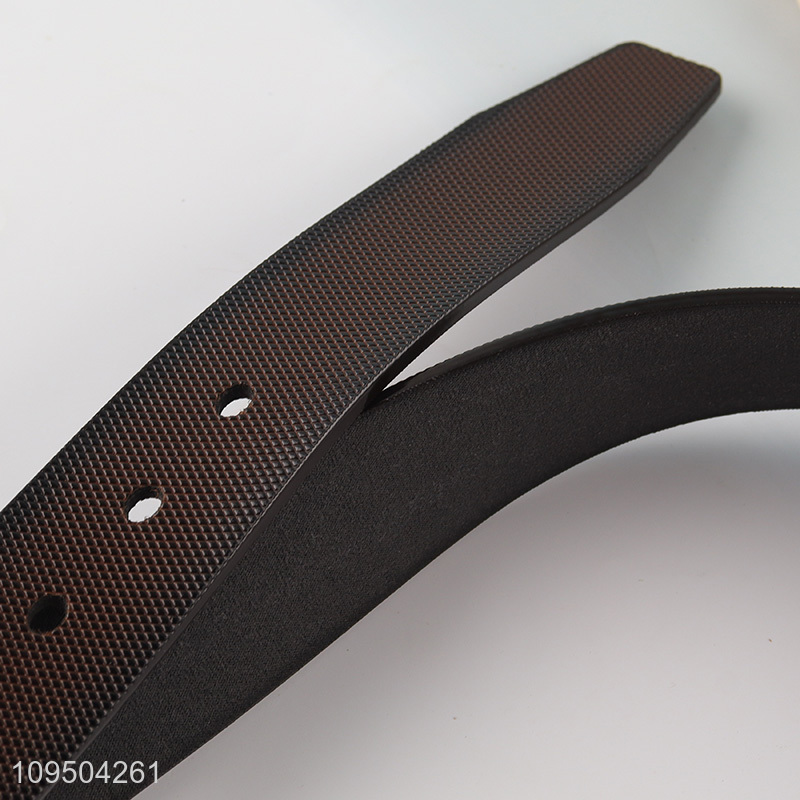 Top products men adjustable leather buckle belt for sale