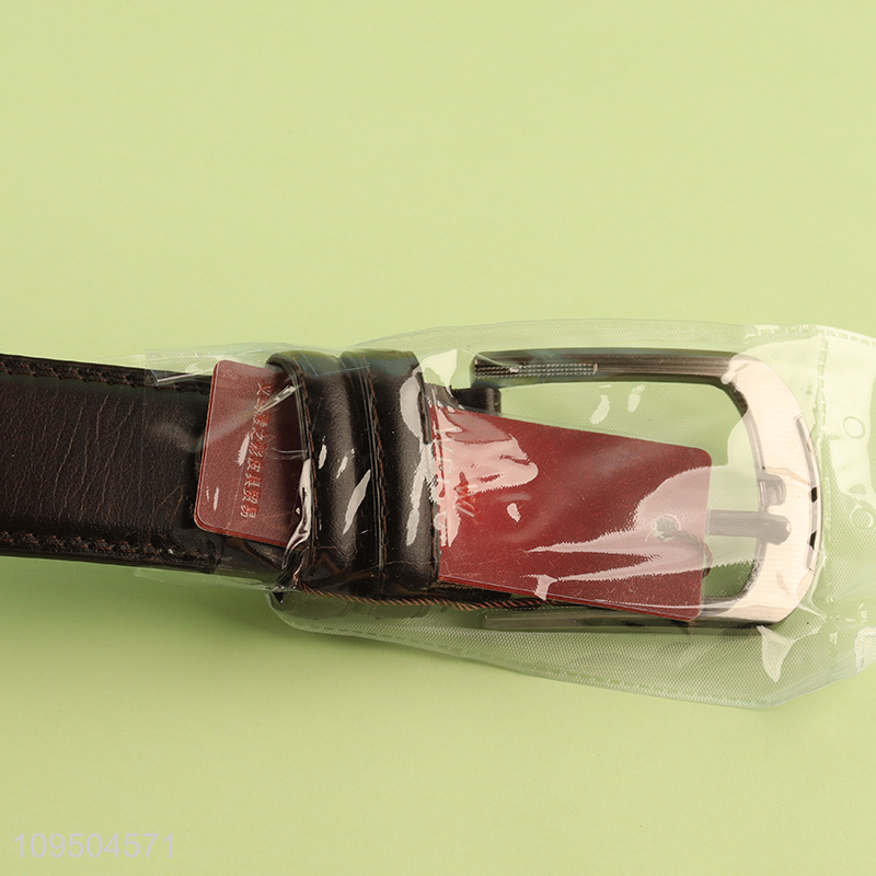 China wholesale leather buckle belt waist belt