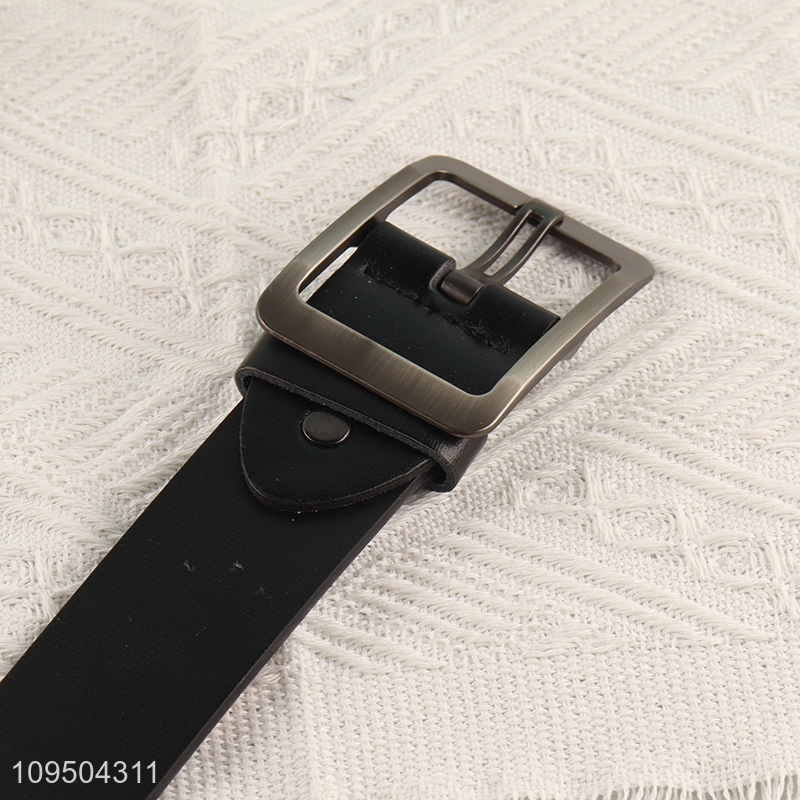 Low price leather buckle belt fashion accessories