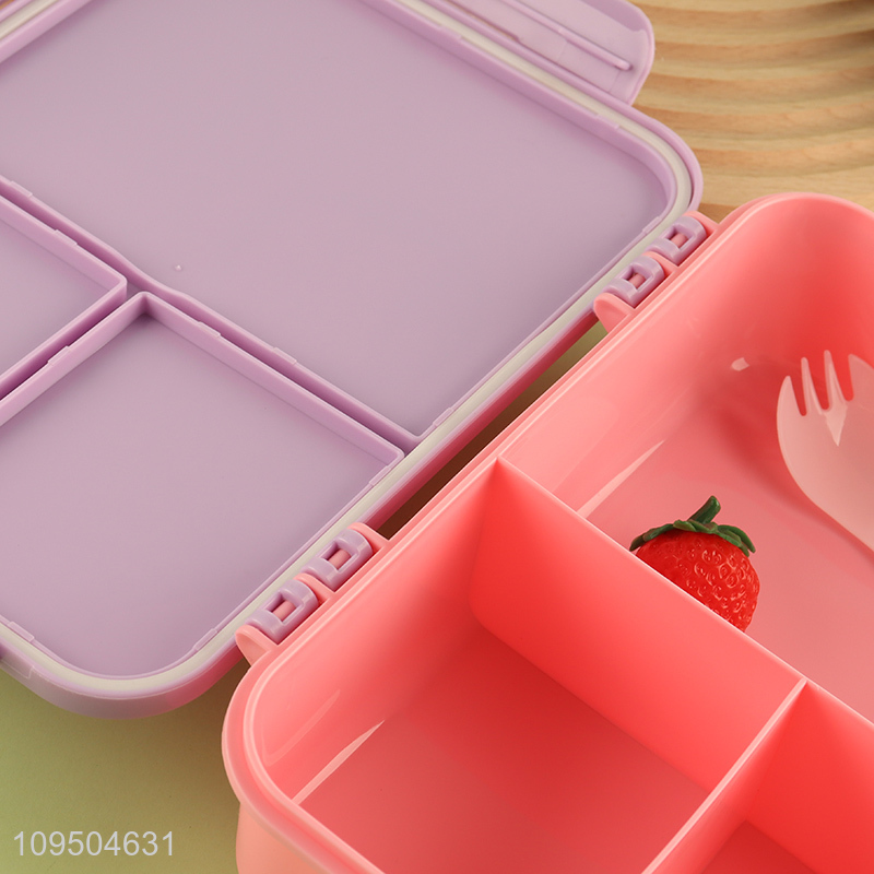 Top products cartoon portable plastic lunch box