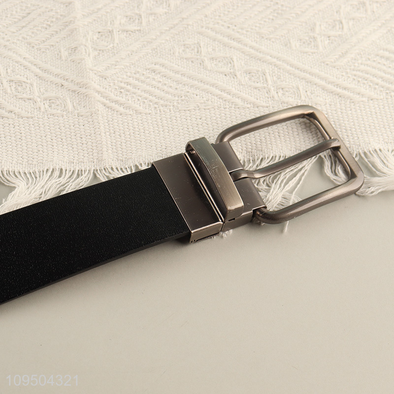 Latest products leather buckle belt for sale