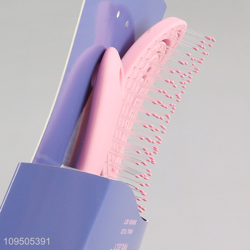 Good price 2pcs anti-static hair comb set