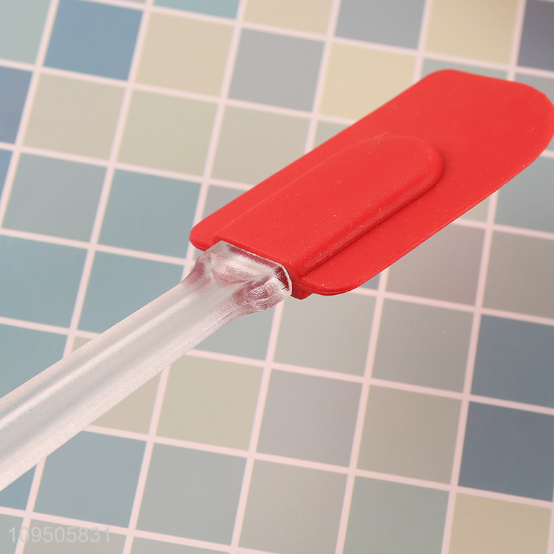 Low price red silicone butter spatula cheese spatula