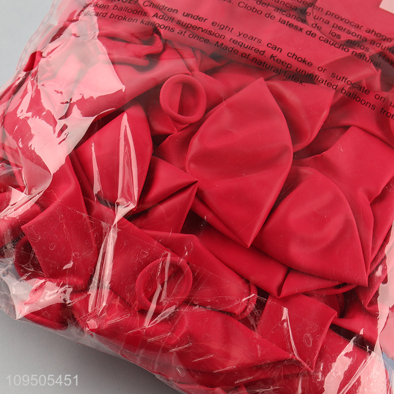 China wholesale 100pcs latex balloon for party