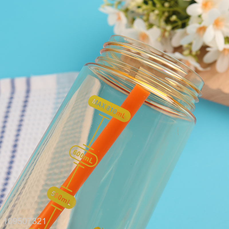 Hot sale portable large capacity plastic water bottle