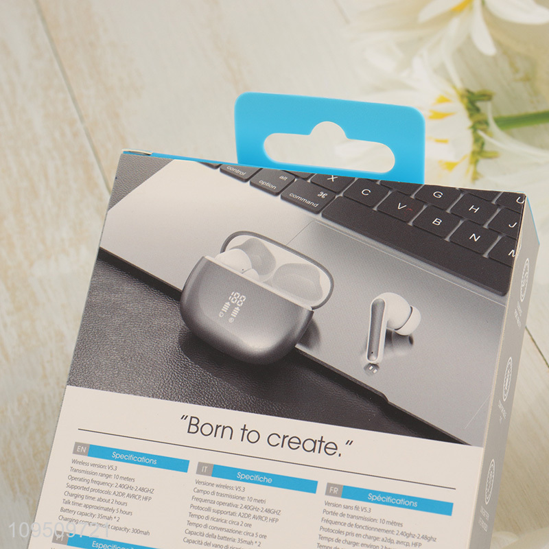 Good price zero noise wireless bluetooth earbuds earphones