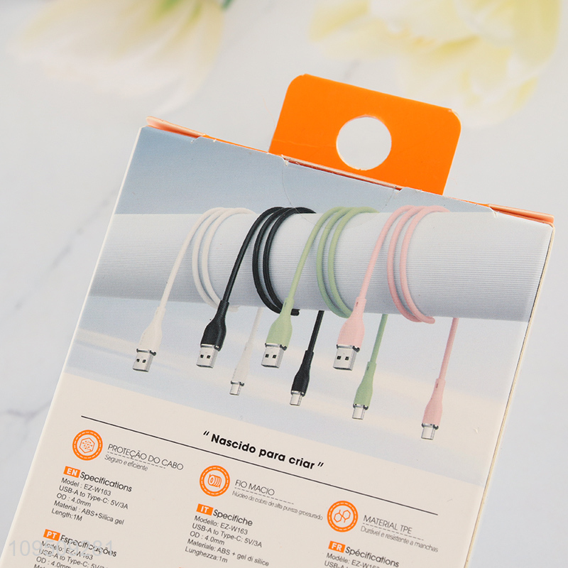New arrival 3A high current usb type-c cable