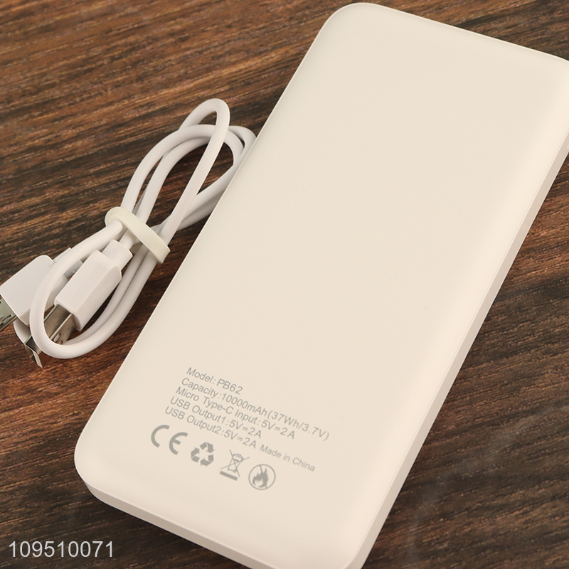 Good selling boarding dual output power bank